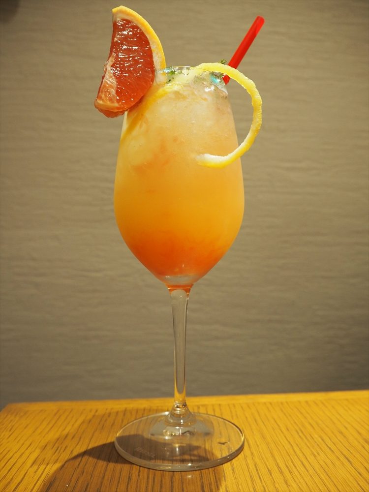手作りのフルーツカクテル!柑橘系